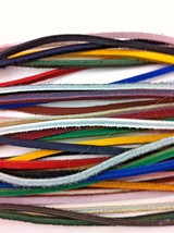 LEATHER LACES - 1/8&quot; X 72&quot; Rawhide Shoe Lace String Shoelace Bootlace Cord - £5.04 GBP+