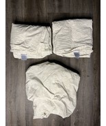 Southern Tide 2 Flat &amp; 1 Fitted Twin Bed Sheets 100% Cotton - $32.00