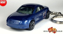  Htf Rare Keychain Blue Audi Tt TURBO/QUATTRO Custom Ltd Edition Great Gift - $33.98