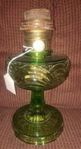 Aladdin Oil Lamp Green Lincoln Drape NU Type Model B Burner !! - $140.24