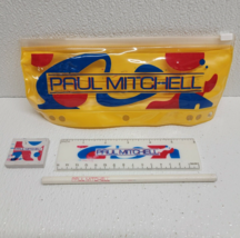 Vintage Paul Mitchell Hair Salon Advertising Ruler, pouch, pencil, erase... - £33.72 GBP