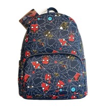 Funko Pop Marvel MINI Backpack Spider-Man Blue Multi-Color 11&quot; x 9&quot; Ages 8+ - £41.43 GBP