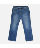 Levi&#39;s 541 Men&#39;s Size W38 L29 Straight 5 Pocket Blue Distressed Denim Jeans - £15.53 GBP