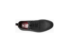 Stacy Adams Synchro Plain Toe Elastic Lace Up Sneaker Black Shoes 25518-001 image 5