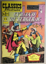 Classics Illustrated #79 Cyrano De Bergerac (Hrn 129) Uk Comics Edition Fine+ - £18.50 GBP