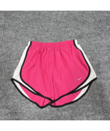 Nike Dri Fit Running Shorts Women Small Pink Athletic Lining Elastic Wai... - £10.44 GBP