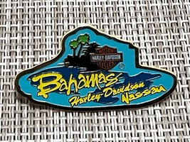 Harley-Davidson Nassau Bahamas Dealership Lapel Pin HD - $11.64