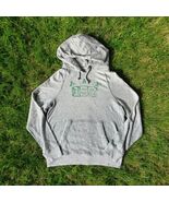 Vintage Abercrombie &amp; Fitch Men’s Muscle Hoodie Sz M Heather Grey Distre... - $29.65