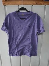 Polo Ralph Lauren Men&#39;s Purple V Neck Short Sleeve V Neck Cotton Tee NWT Sz M - £23.67 GBP