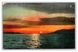 Sunset on Golden Gate San Francisco CA California CA DB Postcard O19 - £2.33 GBP