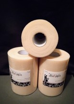 Three Spools Studio His &amp; Her&#39;s Beige Tulle 6in x 100yds - £13.43 GBP