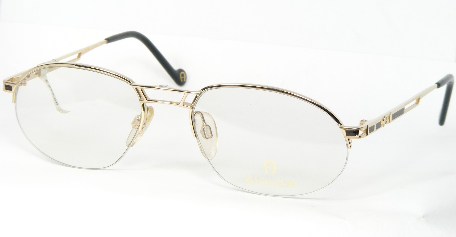 Vintage Etienne Aigner EA 350 508 Oro Único Gafas EA350 55-18-140mm Japón - $135.88