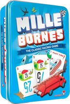 Mille Bornes Classic Racing Card Game Fast Paced Family Strategy Game fo... - $34.99