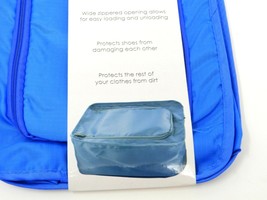 4 Pcs Packing Travel Bundle Cube Pillow Inflatable Bonus/Laundry Bag Rain Poncho - £7.74 GBP