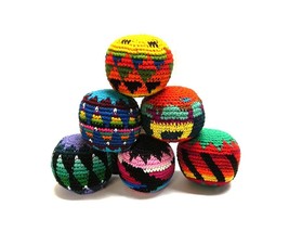 Mia Jewel Shop Multicolored Crochet Assorted Geometric Pattern Hacky Bal... - $9.89