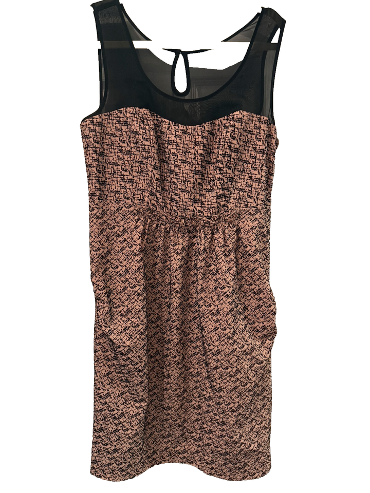 Moulinette Soeurs Anthropologie Velvet Sheath Dress Womens Size 6 Pink - $49.49