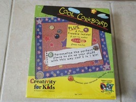 NEW Creativity for Kids Create a Cool Corkboard #1318, Faber-Castell, 2001 - $12.99