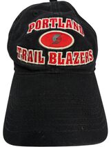VTG Portland Trail Blazers Adidas NBA Black Strapback Adjustable Cotton Hat - $30.40
