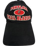 VTG Portland Trail Blazers Adidas NBA Black Strapback Adjustable Cotton Hat - $30.40