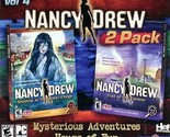 [NEW] Nancy Drew 2-Pack (Shadow At Water&#39;s Edge/Trail of Twister) PC DVD... - $5.69