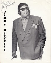 Jimmy marshall comedian 1970s start of career giant hand signed photo 85511 p thumb200