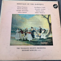 Heritage of the Baroque Telemann Society Schulze VOZ PL 16-260 LP - £11.42 GBP