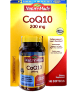 Nature Made CoQ10 200 mg 140 Softgels EXP 06/2027 - $732.12 MXN