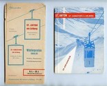  St Anton Am Arlberg Austria Booklet Brochures &amp; Pictorial Map 1960 - $27.72