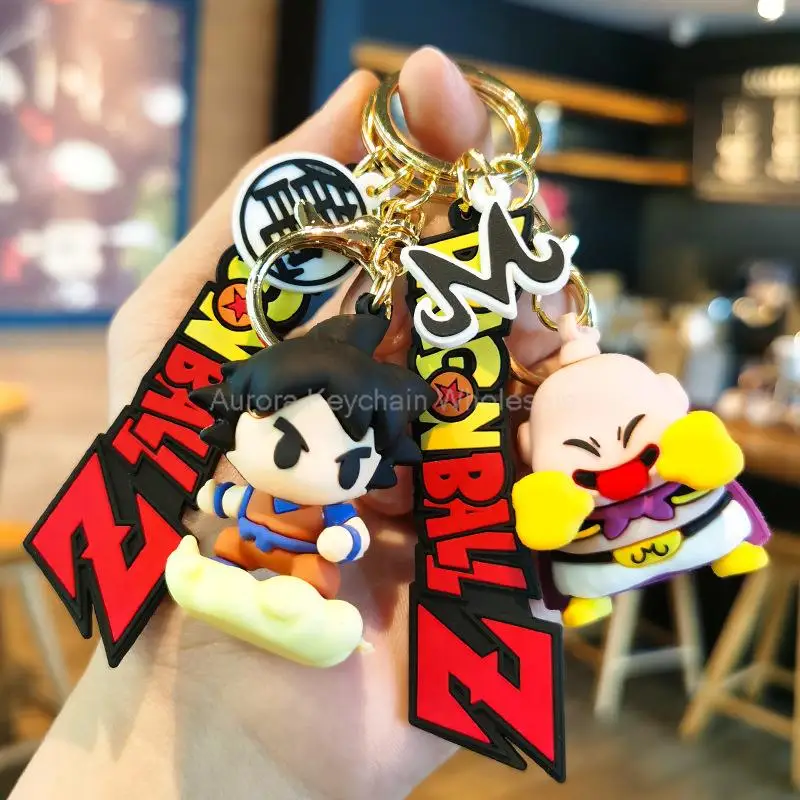 Awaii dragon ball keychain z super saiyan son goku bulma broly piccolo majin buu series thumb200