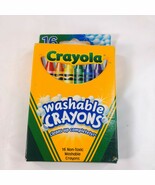 Crayola Washable Crayons 16-Count Nontoxic Multi 2003 Vintage READ - $25.25 CAD