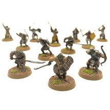 Mordor Orcs 12 Painted Miniatures Hobgoblin Warrior Bandit Middle-Earth - $125.00