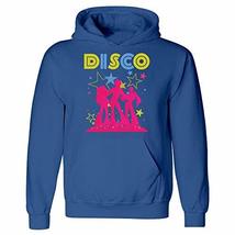 Kellyww 70&#39;s Retro Dancing Dancer Disco Party Costume - Hoodie Royal Blue - £47.06 GBP