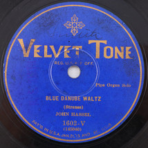 John Hassel – Blue Danube Waltz / By The Waters Of Minnetonka 10&quot; 78 rpm 1602-V - £3.38 GBP
