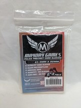 Pack Of (99) Mayday Games Police Precinct Soft Clear Sleeves 63.5 X 92MM - $6.93