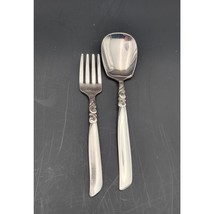 Vintage Onedia Community South Seas Silverplate 1955 Sugar Spoons &amp;small... - €15,35 EUR
