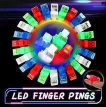 35 LED Finger Beam LED Bright Finger Flashlights Party Favor Raves Parti... - £8.41 GBP