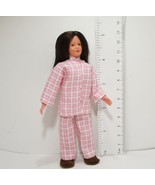 Dressed Lady Woman Doll in Pajamas Caco 05 0183 Dollhouse Miniature - $34.01