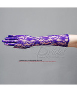 FLOWER PATTERN WOMEN&#39;S LACE GLOVES - BELOW-THE-ELBOW LENGTH(8BL), VARIOU... - $23.04 CAD