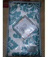 WATERFORD &quot;SHEFFIELD&quot;2PC KG SHAM SLATE/WHT $113ec NIP - $1,688.75 MXN