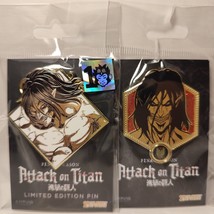 Attack Titan Enamel Pins Bundle Golden Series &amp; Limited Edition AoT Coll... - £20.51 GBP
