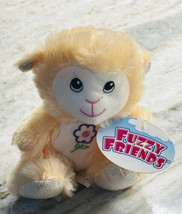 Fuzzy Friends Lamb Sheep Stuffed Plush Animal Toy 6” Soft - £13.98 GBP