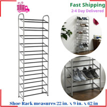 Mainstrays Designer Shoe Rack 8-Tier Organization Storage Rack???Buy Now!??A - £38.53 GBP