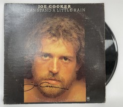 Joe Cocker Signed Autographed &quot;I Can Stand a Little Rain&quot; Record Album COA Holos - £79.92 GBP