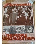 F. O. B. Detroit Automobiles and The People Who Make Them Art Print Poster - £3.89 GBP