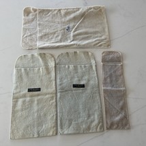 R.H. Macy &amp; Co. New York Anti Tarnish Cloth Pouch Lot of 4 Vintage - £19.56 GBP
