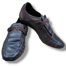 Puma Shoes Size 7.5 Puma Vedano Low Top Sport Lifestyle Shoes Brown 30381102 EUC - £60.53 GBP