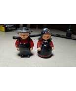 Vintage Cast Iron Amish Husband &amp; Wife Salt and Pepper Shaker Set - €8,34 EUR