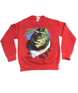 Vintage DISNEY DINOSAURS TV Sweatshirt EARL 90s Red Graphic USA Made Med... - $2,750.55 MXN
