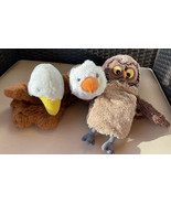 Caltoy Eagle Full Body Hand Puppet With Another Eagle And Owl Puppets (3... - £15.97 GBP