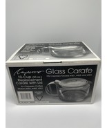 New REPLACEMENT Capresso 10 Cup Glass Carafe Black 4451 for models 451 4... - $47.89 CAD